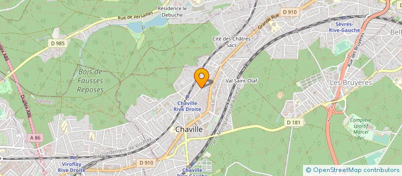 localisation de l'entreprise MADAME MARIANNE HUFSCHMITT à CHAVILLE