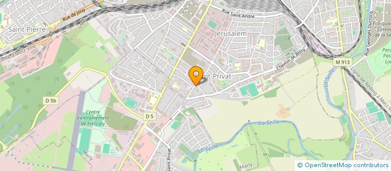 localisation de l'entreprise MADAME MARIANNE HUMBERT  MONTIGNY LES METZ