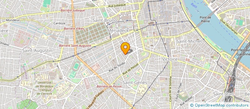 localisation de l'entreprise MADAME MARIANNE HUSSON à BORDEAUX