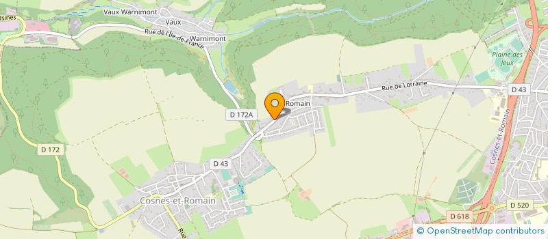 localisation de l'entreprise MADAME MARIANNE INFANTINO  COSNES-ET-ROMAIN