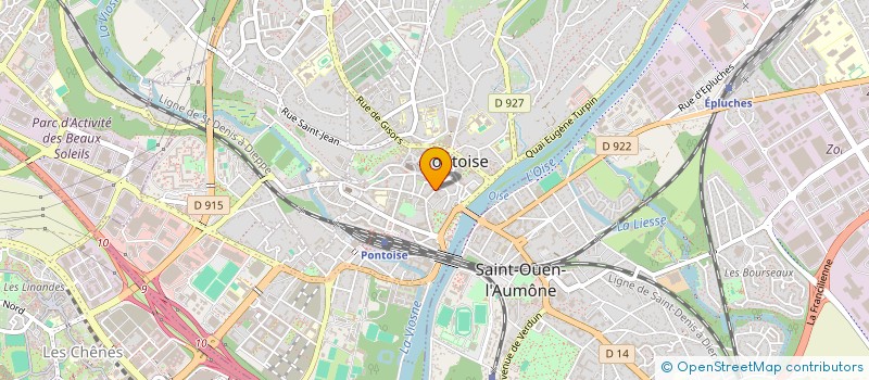 localisation de l'entreprise MADAME MARIANNE IRINA BOTEZATU  MONTAGNY-EN-VEXIN