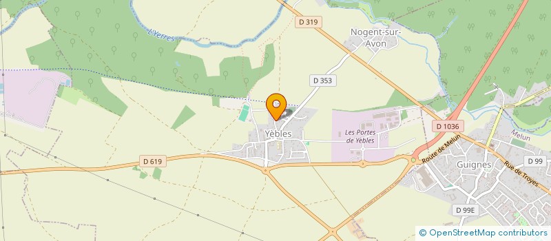 localisation de l'entreprise MADAME MARIANNE JEGARD  YEBLES