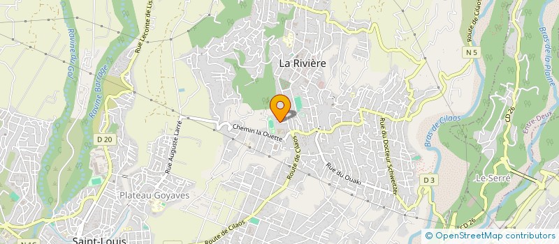 localisation de l'entreprise MADAME MARIANNE JEREZ à SAINT-LOUIS