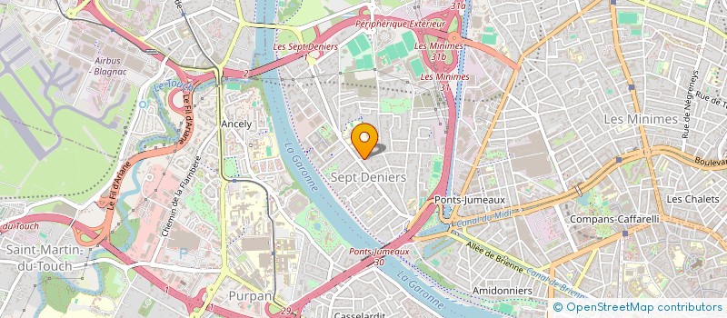 localisation de l'entreprise MADAME MARIANNE JOINT à TOULOUSE