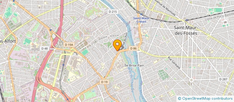 localisation de l'entreprise MADAME MARIANNE KECHICHIAN  CRETEIL