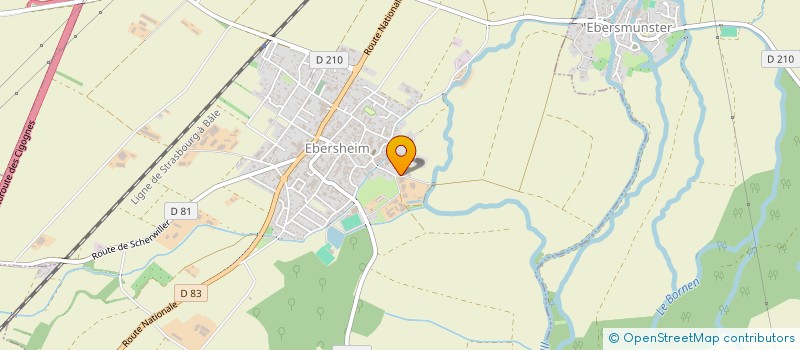 localisation de l'entreprise MADAME MARIANNE KEMPF  EBERSHEIM