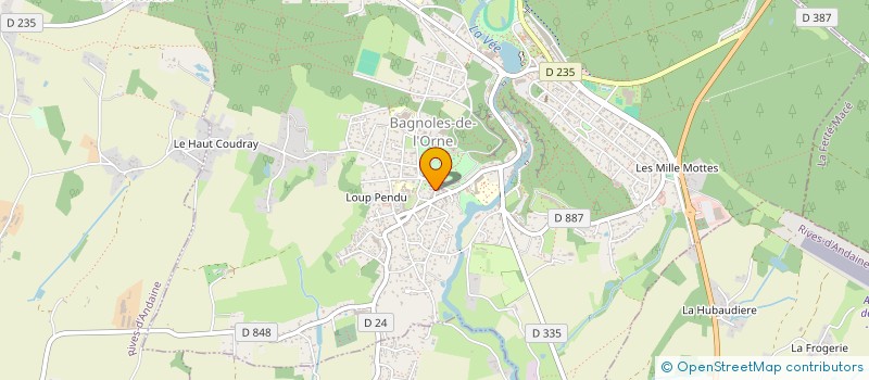 localisation de l'entreprise MADAME MARIANNE KONIECZNY à BAGNOLES-DE-L'ORNE-NORMANDIE
