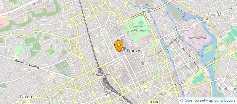 localisation de l'entreprise MADAME MARIANNE KRIER  NANCY