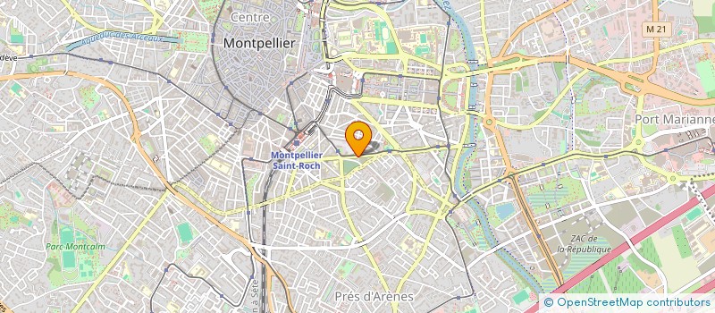 localisation de l'entreprise MADAME MARIANNE LACORNE-PIQUET à MONTPELLIER