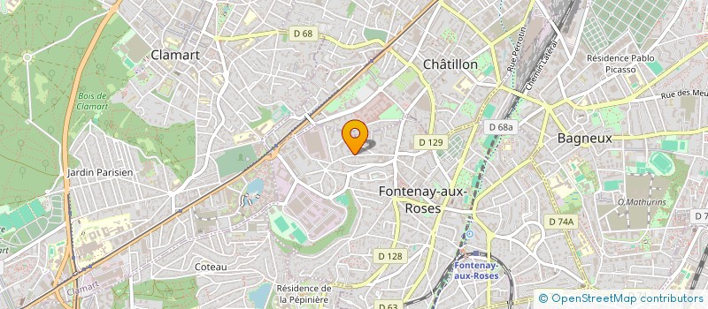 localisation de l'entreprise MADAME MARIANNE LAHAYE à FONTENAY-AUX-ROSES