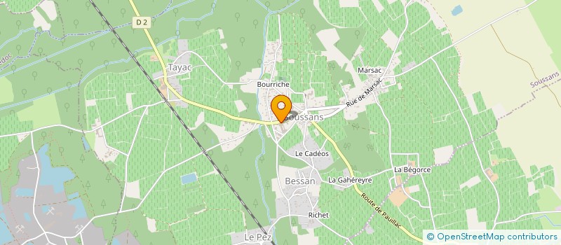 localisation de l'entreprise MADAME MARIANNE LANSIAUX  LAMARQUE