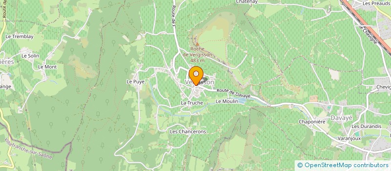 localisation de l'entreprise MADAME MARIANNE LAROZE à VERGISSON