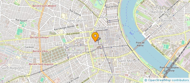 localisation de l'entreprise MADAME MARIANNE LARROZE à BORDEAUX