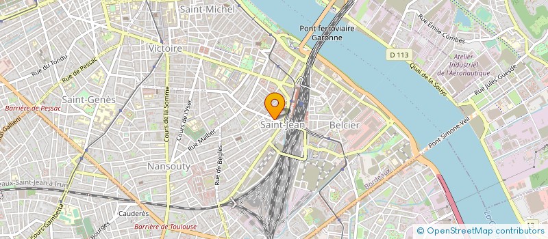 localisation de l'entreprise MADAME MARIANNE LATRY  BORDEAUX