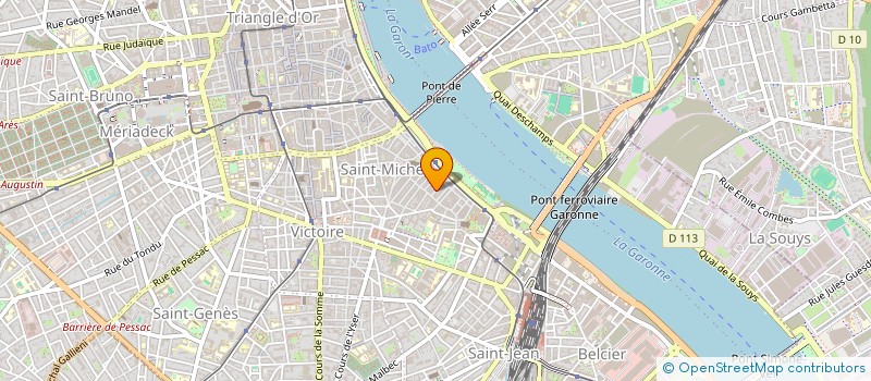 localisation de l'entreprise MADAME MARIANNE LE CARROUR à BORDEAUX