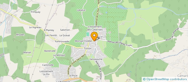 localisation de l'entreprise MADAME MARIANNE LECAT  SALLEBUF