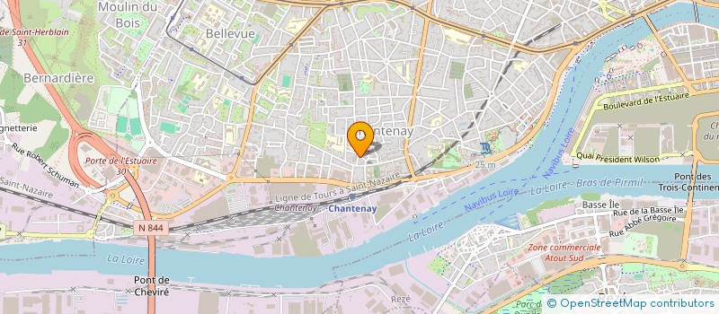 localisation de l'entreprise MADAME MARIANNE LEGER à NANTES