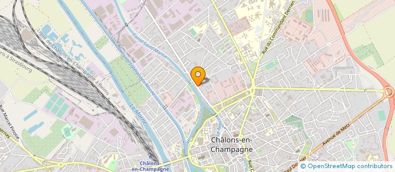 localisation de l'entreprise MADAME MARIANNE LOGEART à CHALONS-EN-CHAMPAGNE