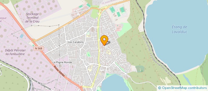 localisation de l'entreprise MADAME MARIANNE LUCIDO  MARTIGUES