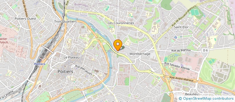 localisation de l'entreprise MADAME MARIANNE MAGNARD à LIGUGE