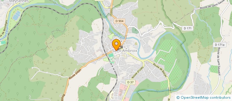 localisation de l'entreprise MADAME MARIANNE MALIGNON  SAINT-AMBROIX