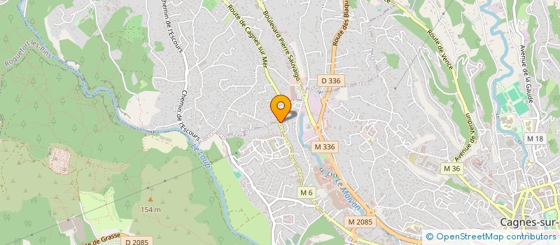 localisation de l'entreprise MADAME MARIANNE MANOUGUIAN à CAGNES-SUR-MER