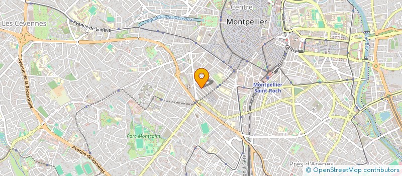localisation de l'entreprise MADAME MARIANNE MAURETTE PERRUCAT à MONTPELLIER