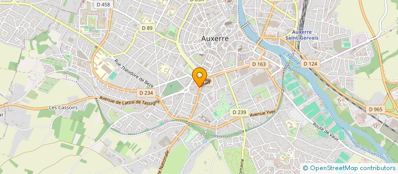 localisation de l'entreprise MADAME MARIANNE MICHAULT à AUXERRE