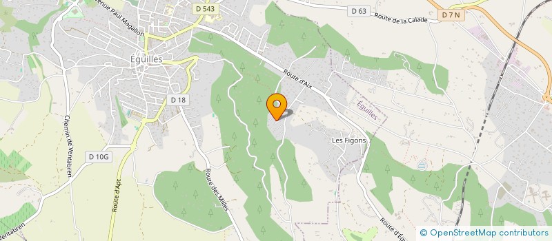 localisation de l'entreprise MADAME MARIANNE MICHEL  EGUILLES