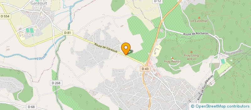 localisation de l'entreprise MADAME MARIANNE MICHELOTTI  ROCBARON