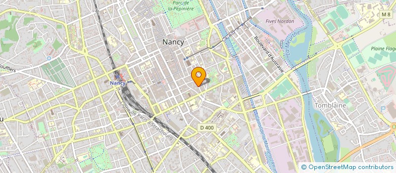 localisation de l'entreprise MADAME MARIANNE MIDON  NANCY