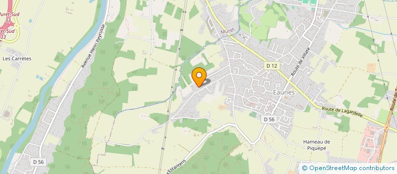 localisation de l'entreprise MADAME MARIANNE MONAGHAN  EAUNES