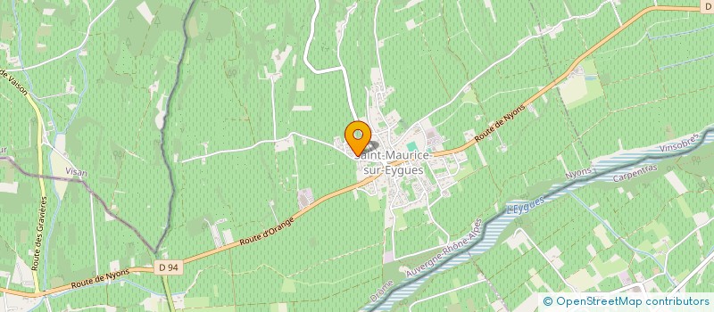 localisation de l'entreprise MADAME MARIANNE MONNIER  SAINT-MAURICE-SUR-EYGUES