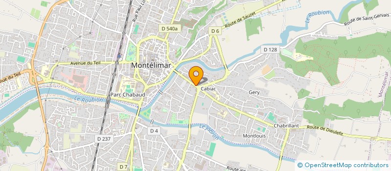 localisation de l'entreprise MADAME MARIANNE MONTMARTIN  MONTELIMAR