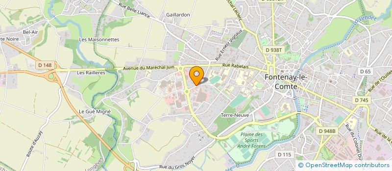 localisation de l'entreprise MADAME MARIANNE MORENO à FONTENAY-LE-COMTE