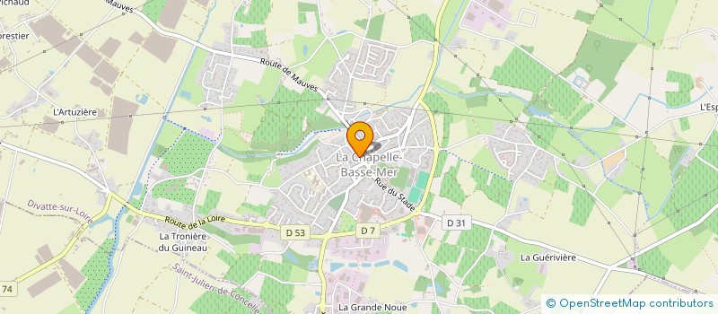 localisation de l'entreprise MADAME MARIANNE NACCACHE  DIVATTE-SUR-LOIRE