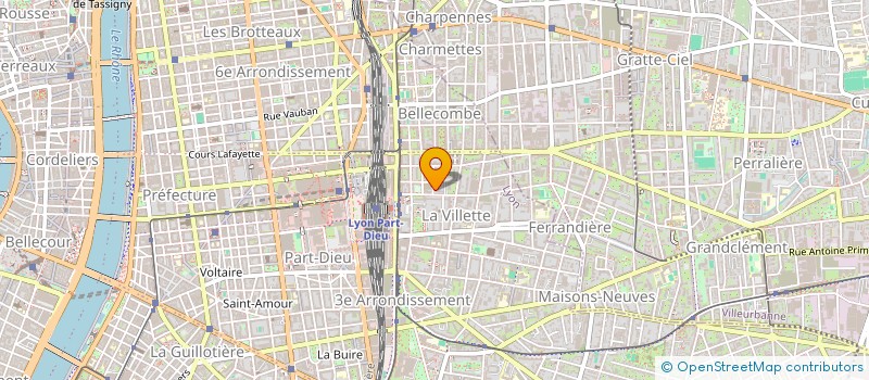 localisation de l'entreprise MADAME MARIANNE NGUIRANE  LYON