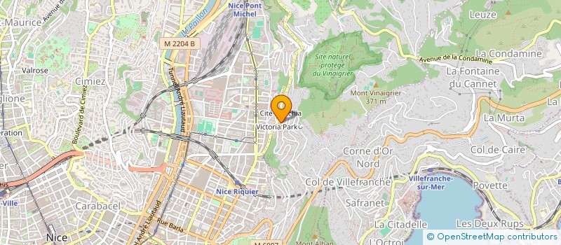 localisation de l'entreprise MADAME MARIANNE NOURDIN à NICE