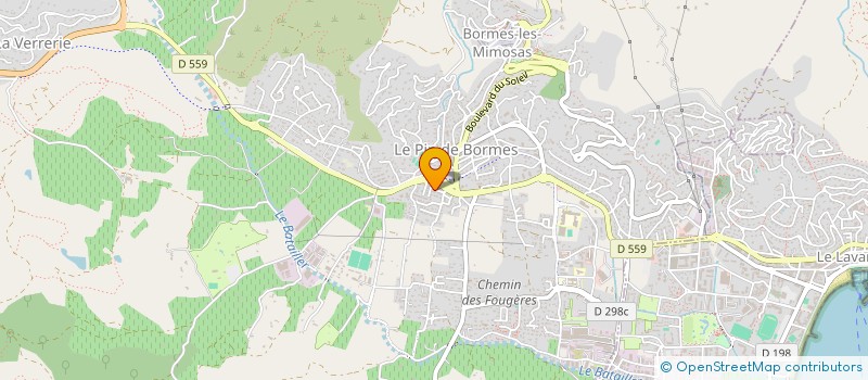 localisation de l'entreprise MADAME MARIANNE OLIVIER à BORMES-LES-MIMOSAS