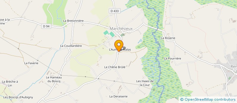 localisation de l'entreprise MADAME MARIANNE OUTREQUIN à MARCHESIEUX