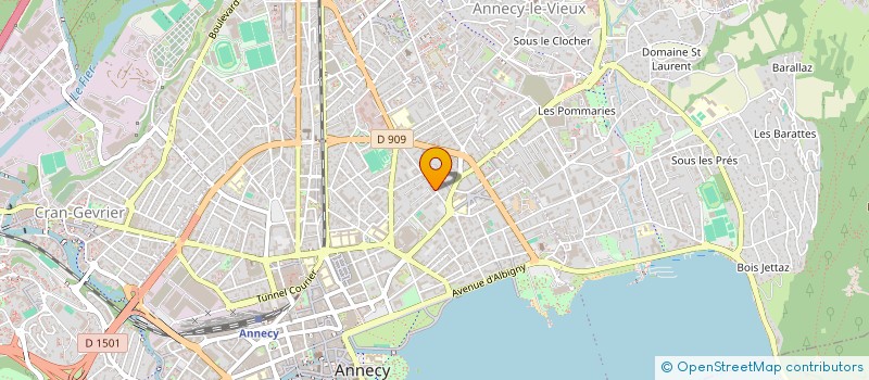 localisation de l'entreprise MADAME MARIANNE PAITA à ANNECY