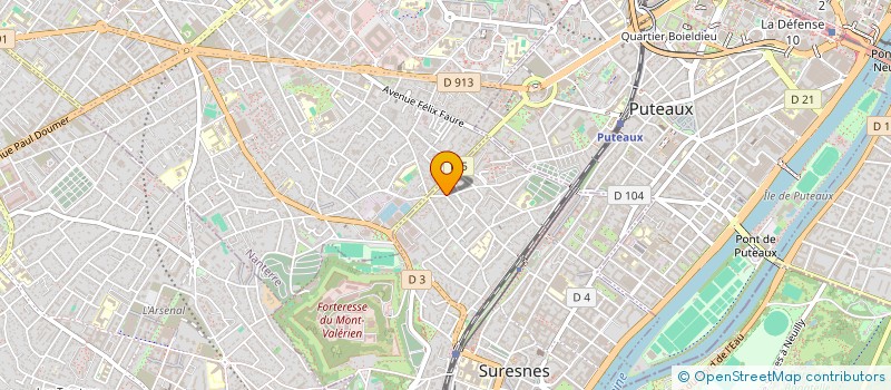localisation de l'entreprise MADAME MARIANNE PAUL à SURESNES