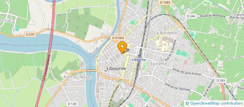 localisation de l'entreprise MADAME MARIANNE PEREYRE à LIBOURNE
