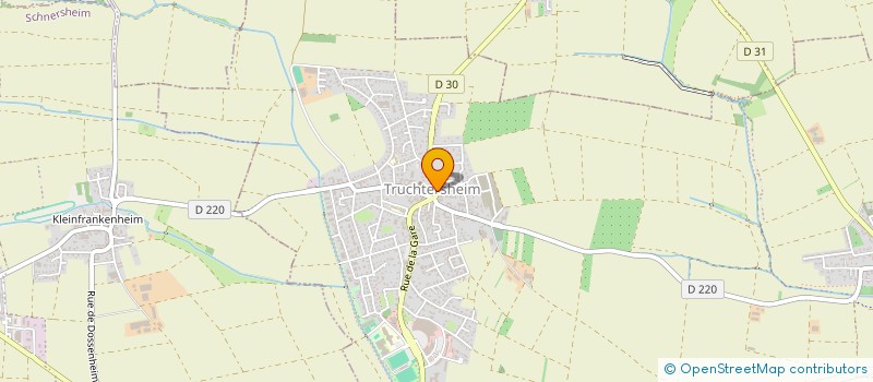 localisation de l'entreprise MADAME MARIANNE PFISTER  TRUCHTERSHEIM