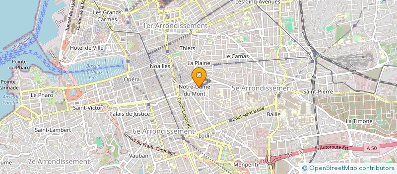 localisation de l'entreprise MADAME MARIANNE POISSON  MARSEILLE