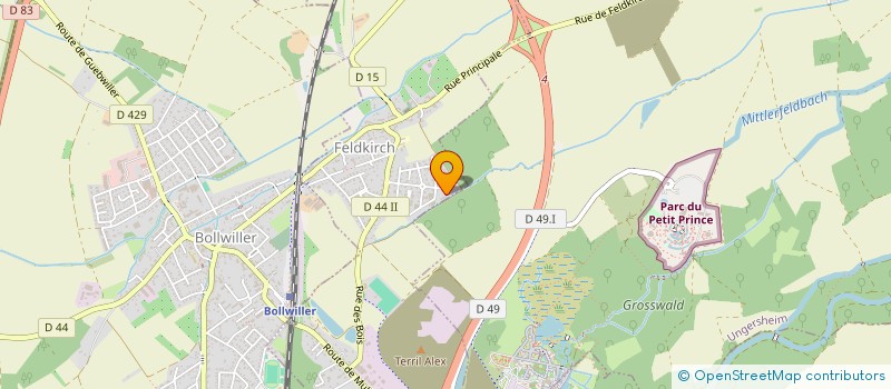 localisation de l'entreprise MADAME MARIANNE PORTMANN  FELDKIRCH