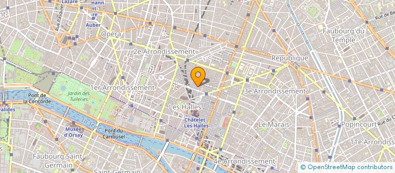 localisation de l'entreprise MADAME MARIANNE PROUVE  PARIS