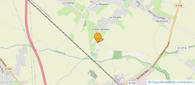 localisation de l'entreprise MADAME MARIANNE QUESNOY  ORCHIES