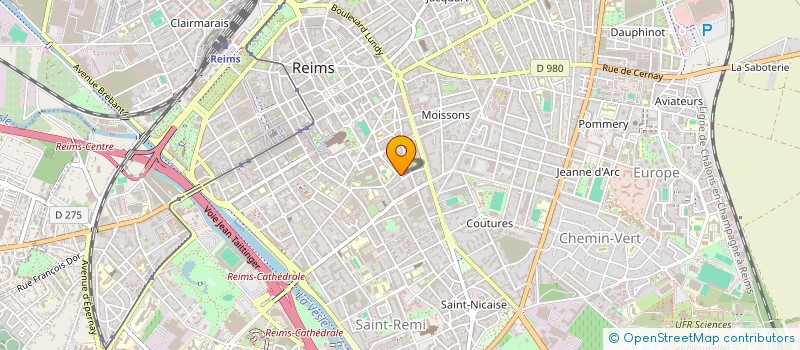 localisation de l'entreprise MADAME MARIANNE RADU  STRASBOURG