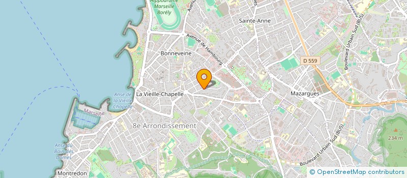 localisation de l'entreprise MADAME MARIANNE RICCA à MARSEILLE